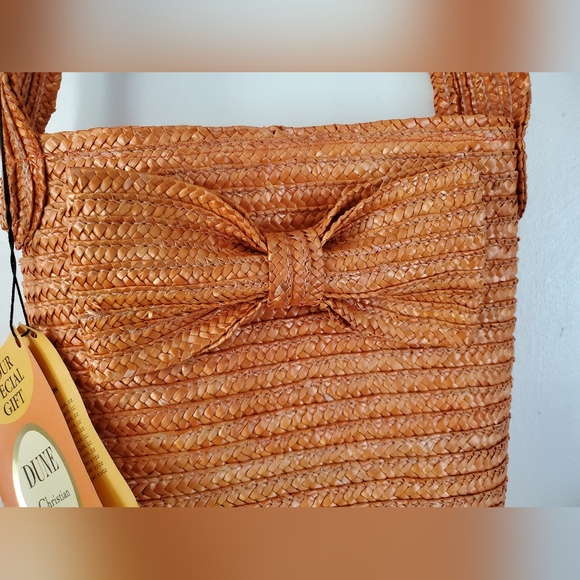 Christian Dior Shoulder Bucket Straw Bag - Picture 3 of 12